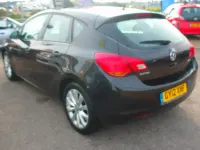 Used Vauxhall Astra Active 110 HP (80 kW) 2012 Black Hatchback