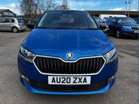 Used Skoda Fabia Colour Edition 95 HP (69 kW) 2020 Blue Hatchback