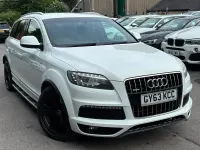 Used Audi Q7 S-line plus 245 HP (180 kW) 2013 White SUV
