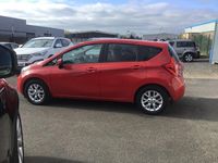 Used Nissan Note Acenta Premium 90 HP (66 kW) 2015 Red Hatchback
