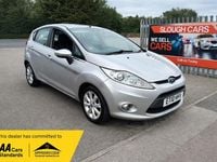 Used Ford Fiesta Zetec 96 HP (70 kW) 2010 Silver Hatchback