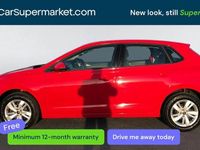 Used VW Polo SE 65 HP (47 kW) 2019 Red Hatchback