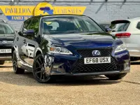 Used Lexus CT200h Sport Line 2019 Blue Hatchback