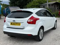 Used Ford Focus Titanium 125 HP (91 kW) 2012 White Hatchback