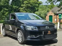 Used VW Polo SE 75 HP (55 kW) 2015 Black Hatchback