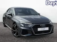 Used Audi A3 S-Line 150 HP (110 kW) 2021 Grey Sedan