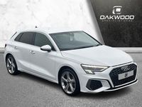 Used Audi A3 Sportback S-Line 110 HP (80 kW) 2024 White Hatchback