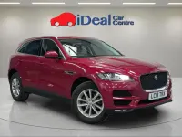 Used Jaguar F-Pace Prestige 180 HP (132 kW) 2018 Red SUV