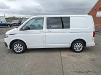 Begagnad VW Transporter Highline 2021 Vit Van