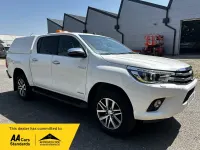 Used Toyota HiLux 150 HP (110 kW) 2019 White Pickup