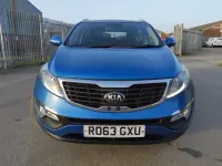 Usado Kia Sportage 115 HP (84 kW) 2013 Azul SUV