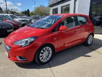 Used Vauxhall Corsa 90 HP (66 kW) 2016 Red Hatchback