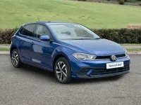 New VW Polo Match 2025 Blue Hatchback