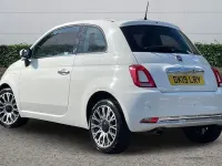 Used Fiat 500 Anniversary 69 HP (50 kW) 2019 White Hatchback