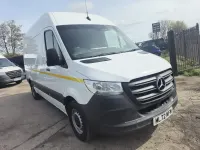 Begagnad Mercedes Sprinter Progressive 2022 Vit Van