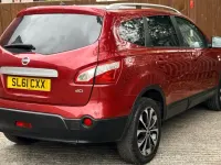 Gebraucht Nissan Qashqai +2 N-TEC 2011 Rot SUV