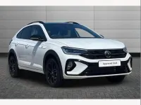 New VW Taigo Black Edition 150 HP (110 kW) 2026 Pure white/black SUV