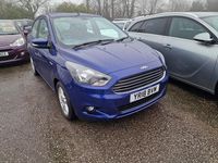 Used Ford Ka Plus Zetec 2018 Blue Hatchback