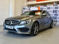 Used Mercedes C220 AMG Line Premium 170 HP (125 kW) 2017 Grey Sedan