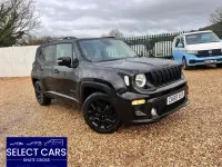 Begagnad Jeep Renegade Night Eagle 120 HK (88 kW) 2019 Svart SUV
