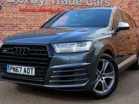 Usado Audi SQ7 Advanced 435 CV (319 kW) 2017 Gris SUV
