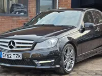 Usado Mercedes C250 AMG 2012 Preto Sedan