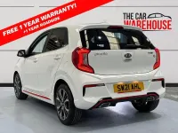 Used Kia Picanto GT-Line 67 HP (49 kW) 2021 White Hatchback