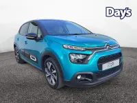 Used Citroën C3 PureTech 110 HP (80 kW) 2023 Blue Hatchback