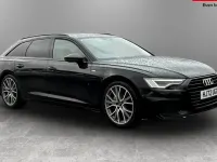 Used Audi A6 Black Edition 204 HP (150 kW) 2022 Black Estate