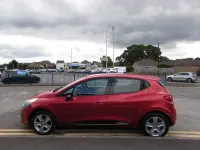 Used Renault Clio Dynamique 75 HP (55 kW) 2016 Red Hatchback