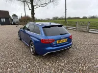 Used Audi RS4 Performance 450 HP (330 kW) 2013 Blue Estate