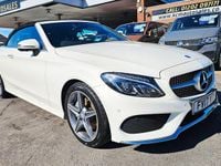Usado Mercedes C220 AMG Line Premium Plus 2017 Branco Cabrios