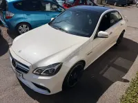 Used Mercedes E63 AMG AMG 550 HP (404 kW) 2013 Pearl white Sedan