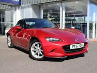 Used Mazda MX5 131 HP (96 kW) 2016 Soul red Cabriolet