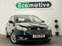 Käytetty Ford Focus Titanium 100 HP (73 kW) 2018 Musta Viistoperä