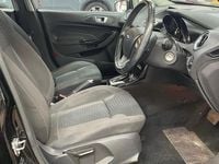 Used Ford Fiesta Zetec 2017 Black Hatchback
