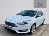 Used Ford Focus Titanium X 125 HP (91 kW) 2017 White Hatchback