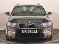 Usado Skoda Octavia vRS 181 CV (133 kW) 2013 Negro Familiar
