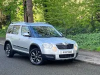 Używany Skoda Yeti 2012 Srebrny SUV