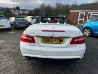 Used Mercedes E250 2013 White Cabriolet