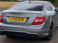 Used Mercedes C220 AMG 170 HP (125 kW) 2012 Silver Coupe