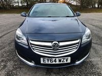 Used Vauxhall Insignia Design Edition 2014 Blue Hatchback