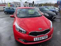 Used Kia Ceed 126 HP (92 kW) 2014 Red Hatchback