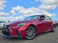 Used Lexus IS300h Sport Line 178 HP (130 kW) 2019 Red Sedan
