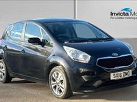 Used Kia Venga 123 HP (90 kW) 2016 Black Hatchback