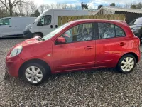 Used Nissan Micra Acenta 98 HP (72 kW) 2011 Red Hatchback