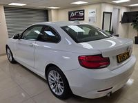 Used BMW 218 2015 White Coupe