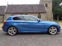 Used BMW 116 M Sport 136 HP (100 kW) 2012 Blue Hatchback