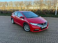 Begagnad Honda Civic SE 100 HK (73 kW) 2012 Röd Halvkombi