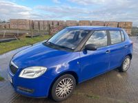 Used Skoda Fabia 2009 Blue Hatchback